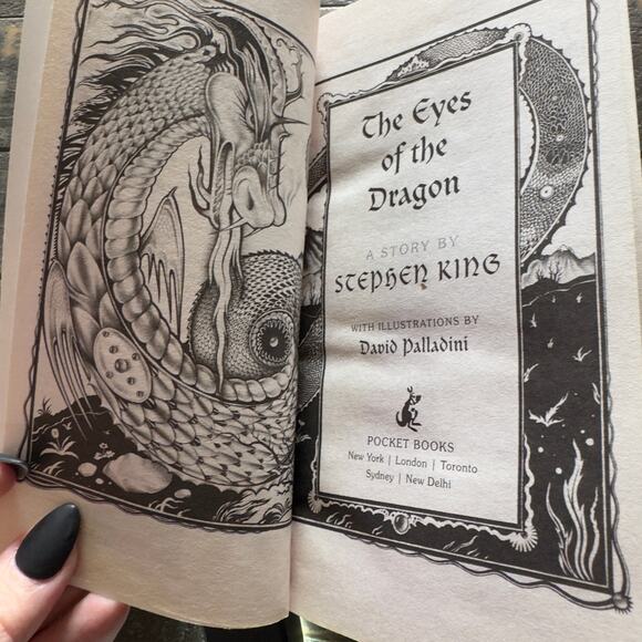 The Eyes of the Dragon: A Novel-By Stephen King 1987 Paperback - Picture 2 of 4